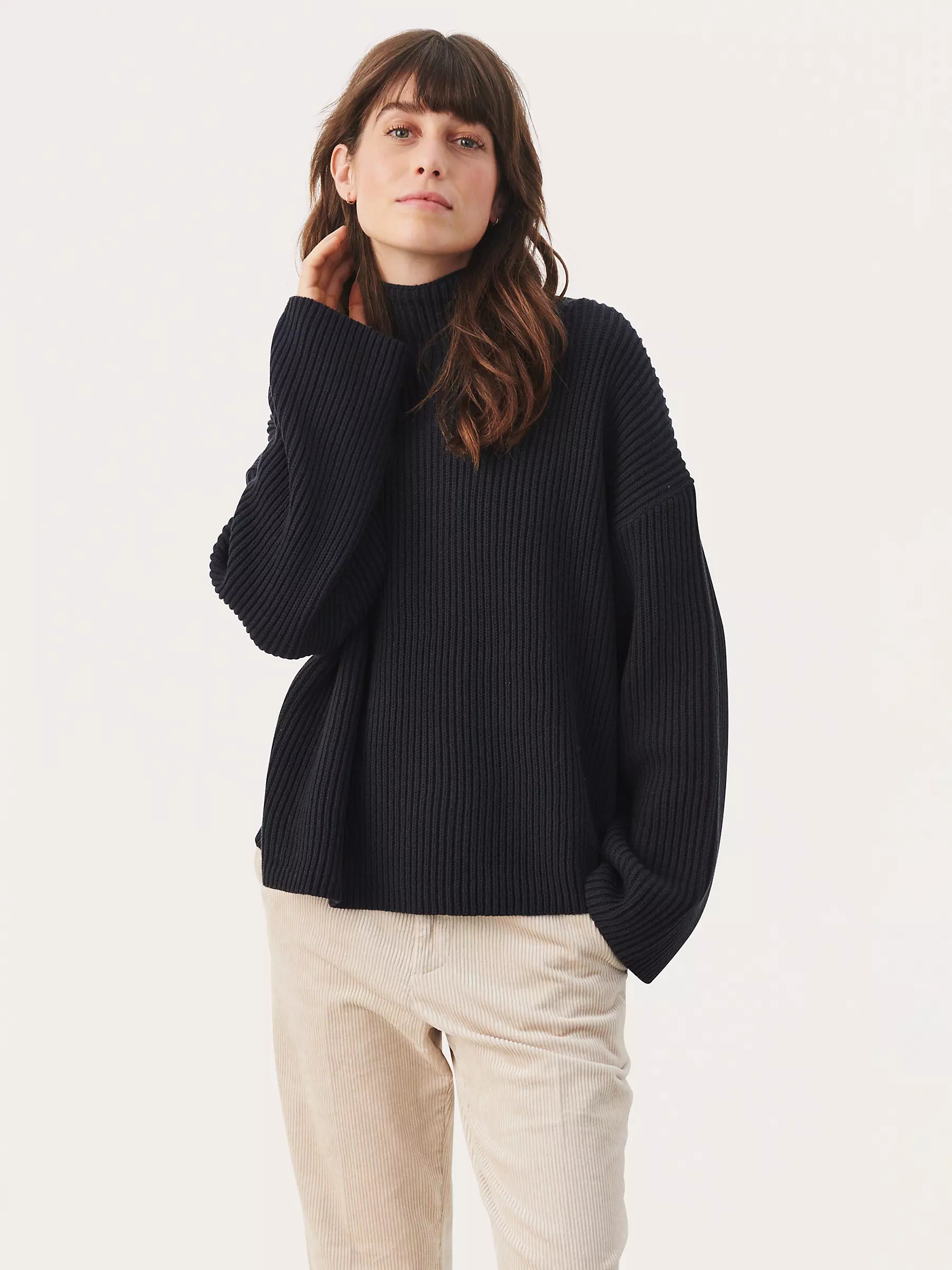 PART TWO ANGELINE KNIT - DARK NAVY