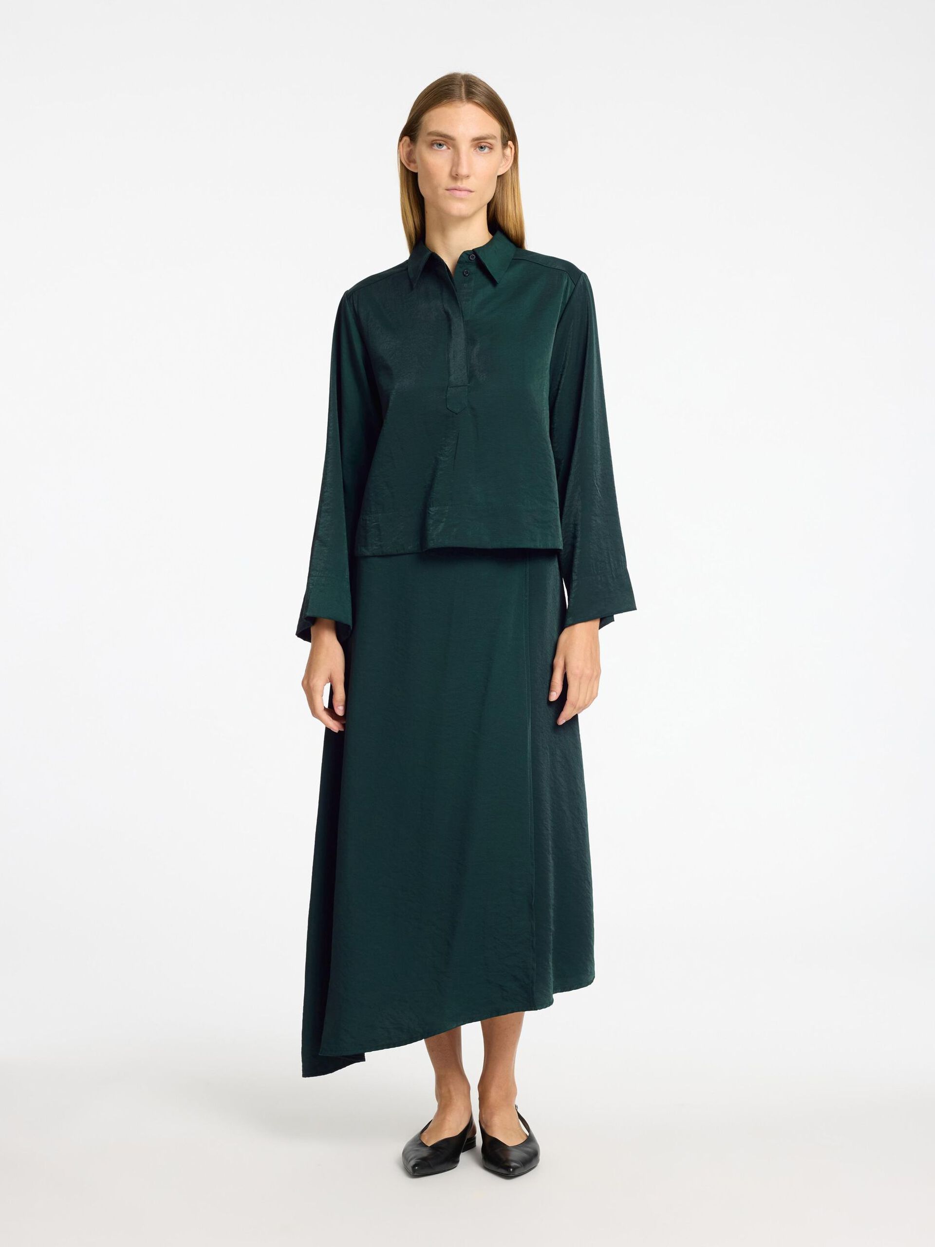 SELECTED FEMME SKIRT - SCARAB