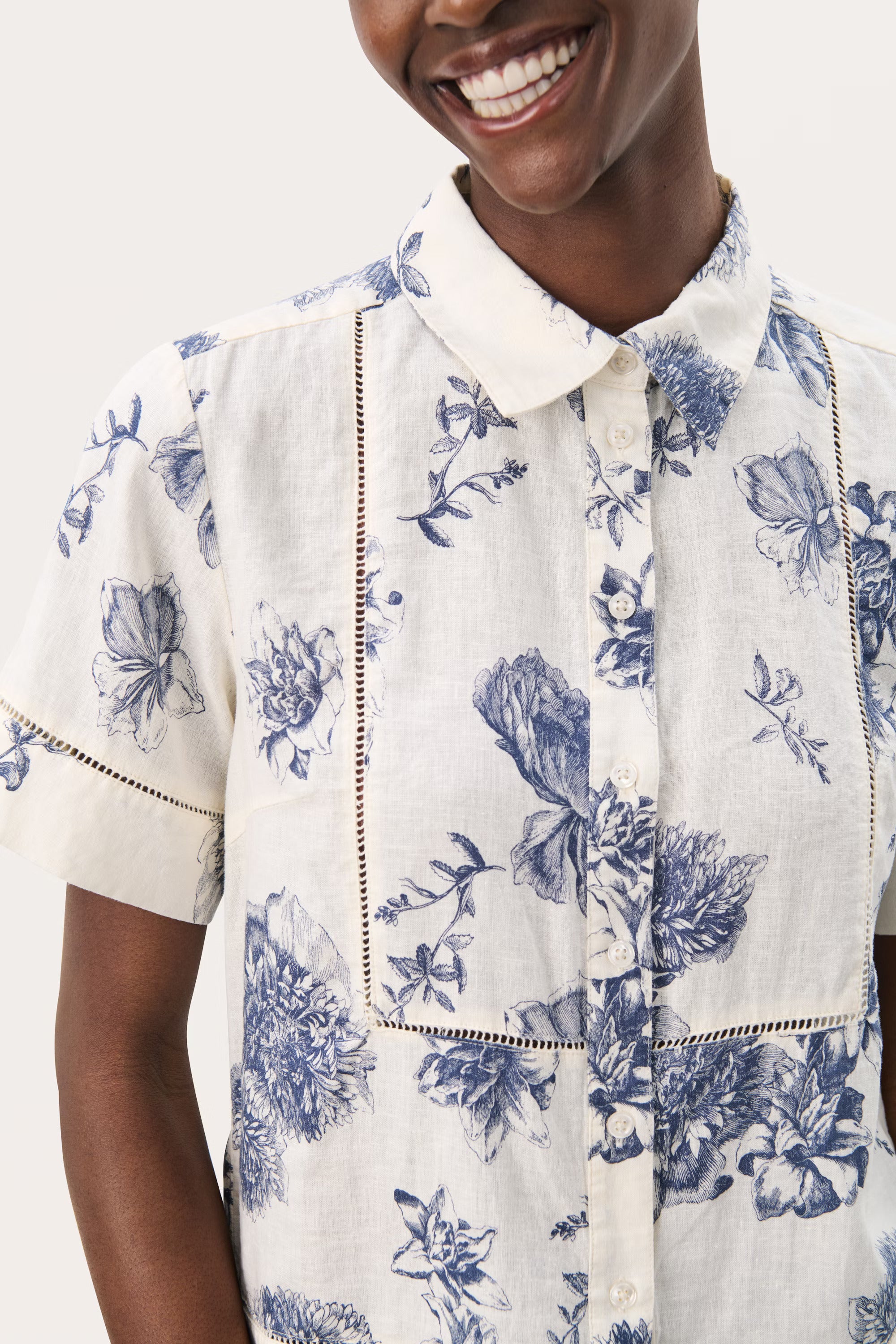 PART TWO REBITTA SHIRT - OCEANA FLOWER