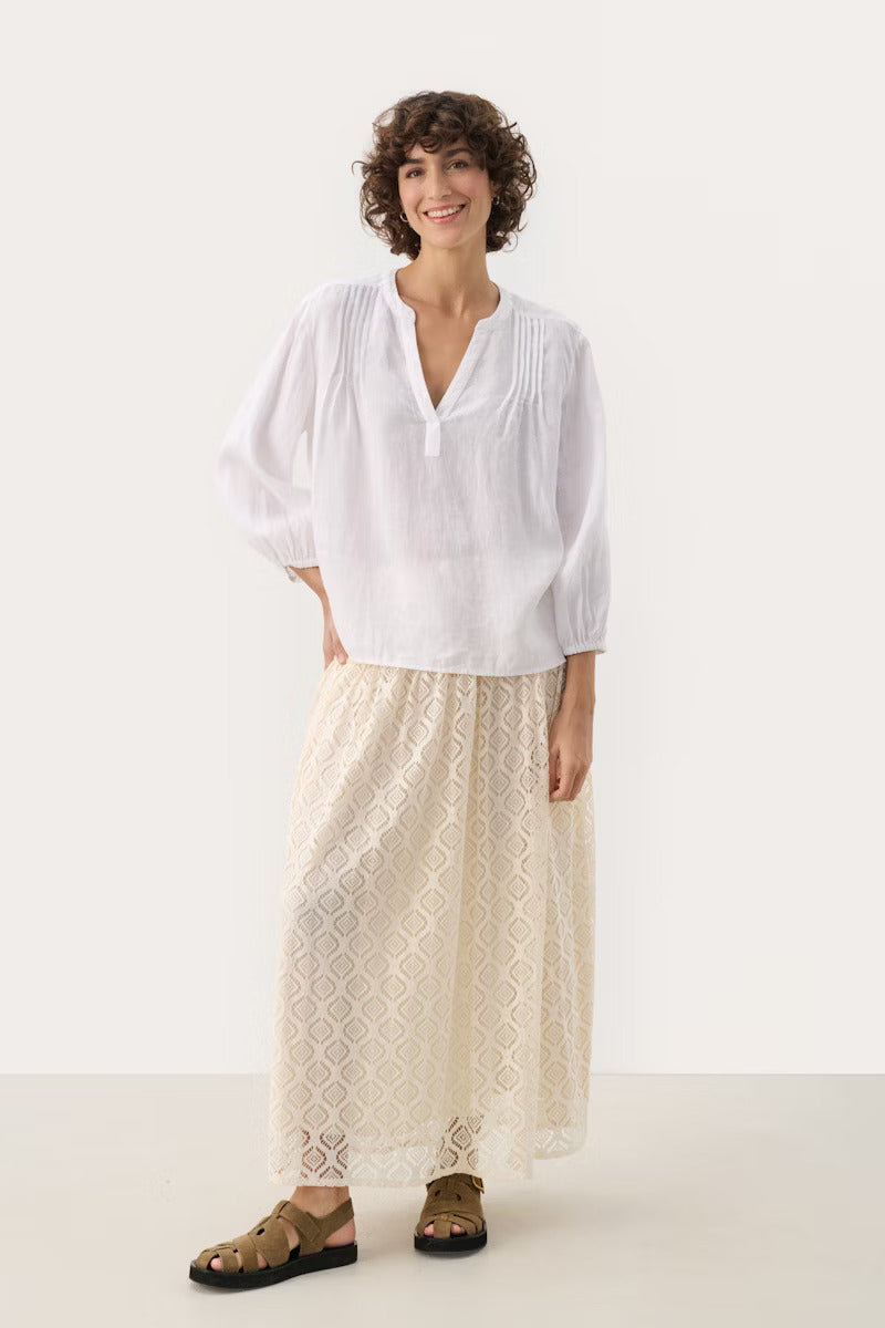 PART TWO NYARA BLOUSE - BRIGHT WHITE