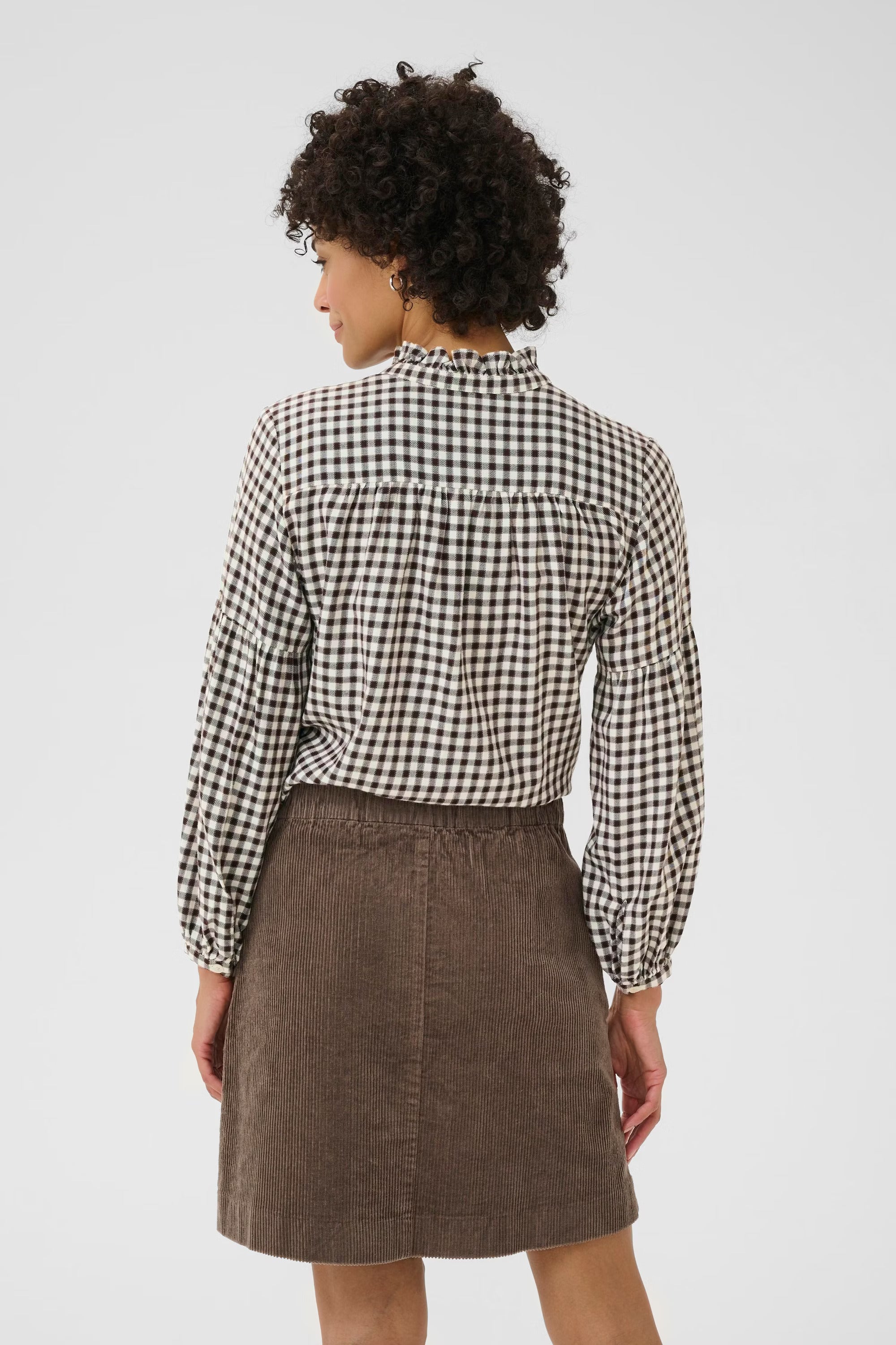 PART TWO SAMILLA SHIRT - MINI CHECK