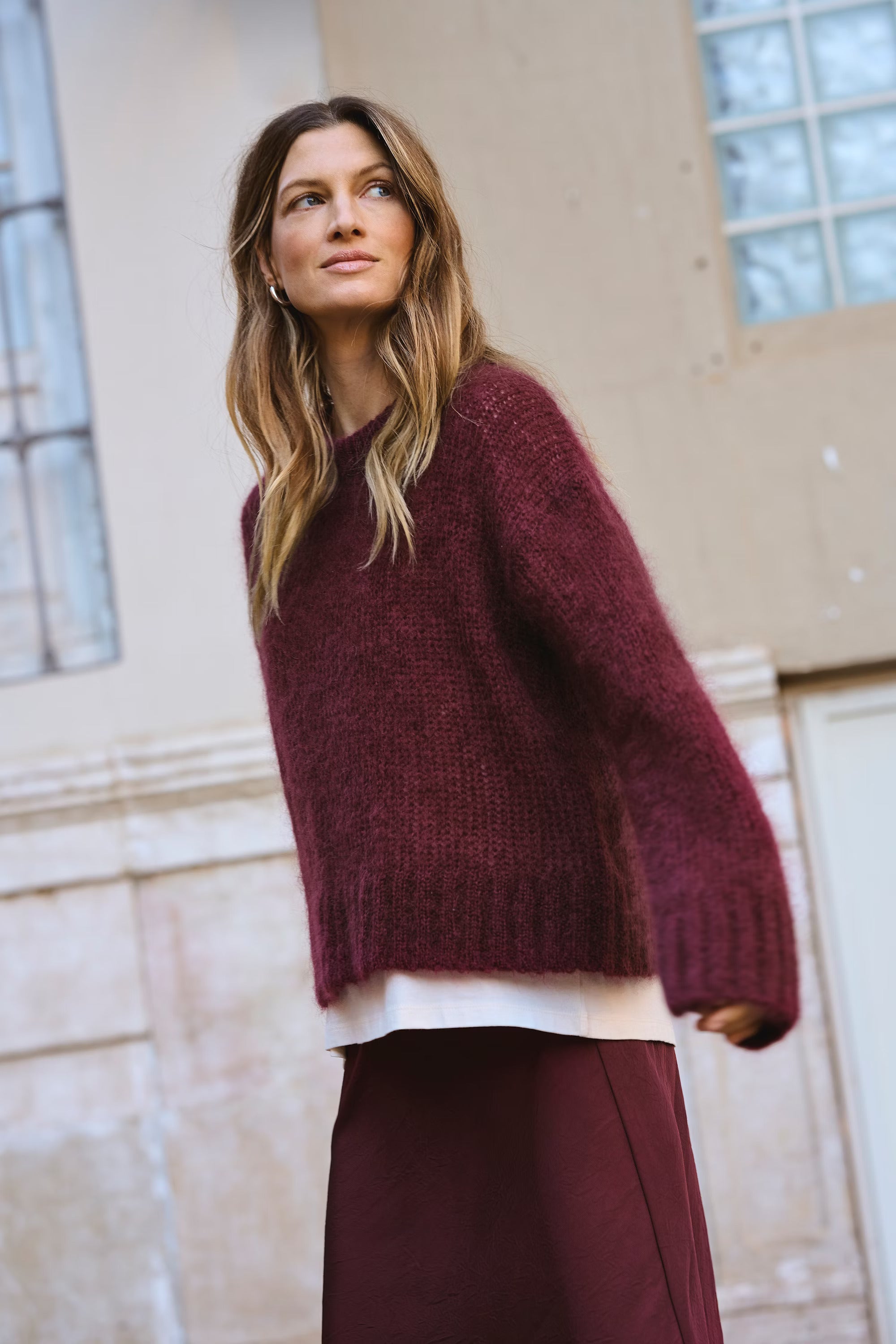 PART TWO SILLE KNIT - TAWNY PORT