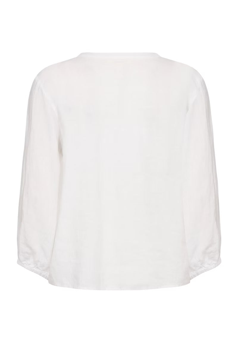 PART TWO NYARA BLOUSE - BRIGHT WHITE