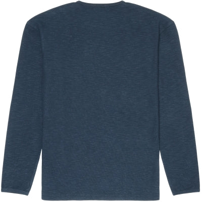 KNOWLEDGE COTTON SLUB SWEAT - TOTAL ECLIPSE