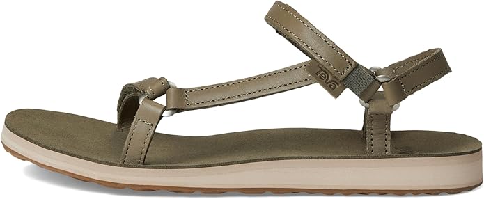 TEVA SLIM LEATHER - OLIVE