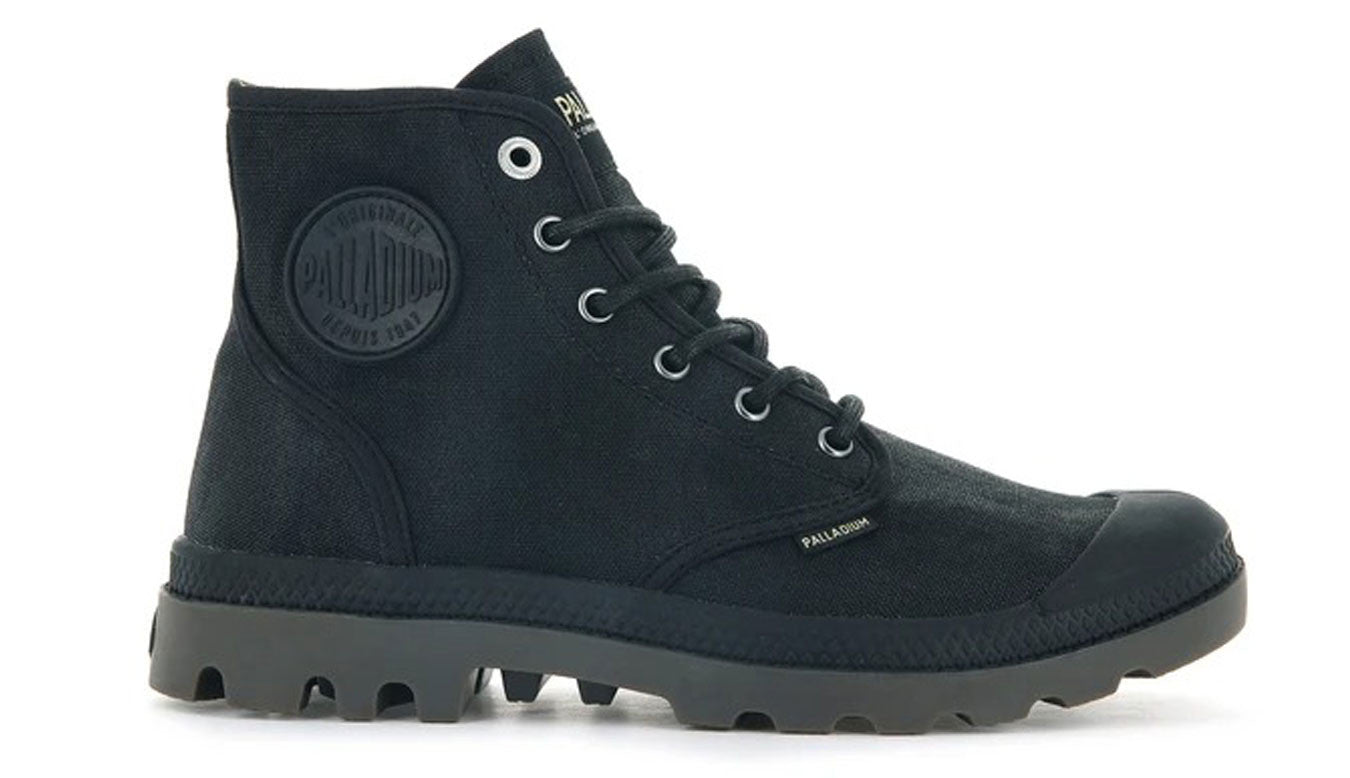 PALLADIUM PAMPA HI WAX - BLACK