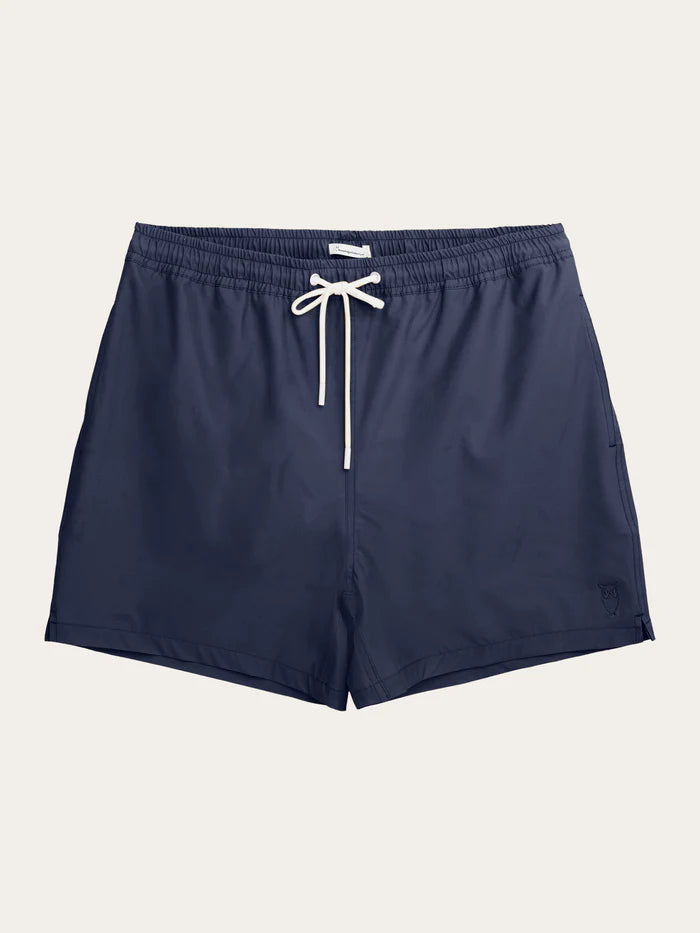 KNOWLEDGE COTTON APPAREL SWIMSHORTS - TOTAL ECLIPSE