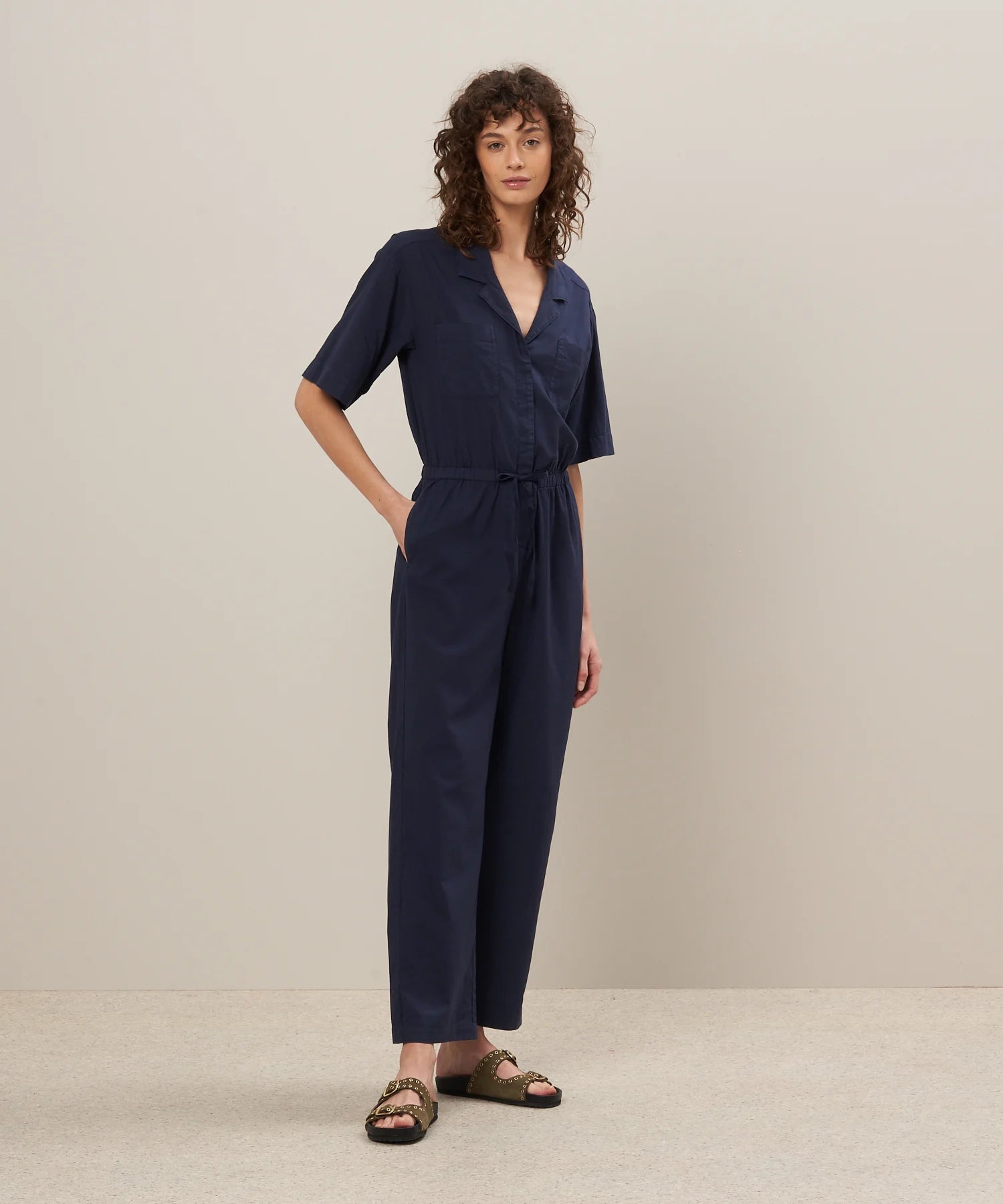 HARTFORD POLDI JUMPSUIT - MIDNIGHT