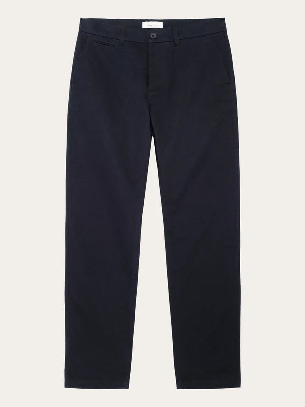 CHUCK regular twill chino pants - Black Jet