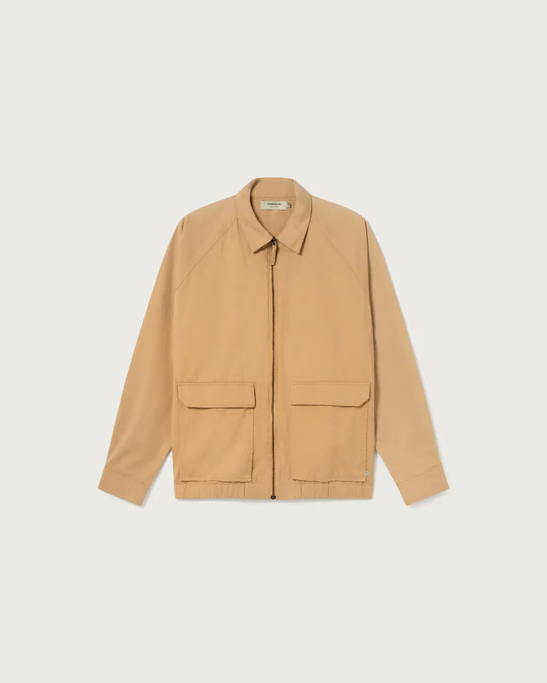 THINKING MU DRAGONFLY JACKET - CAMEL