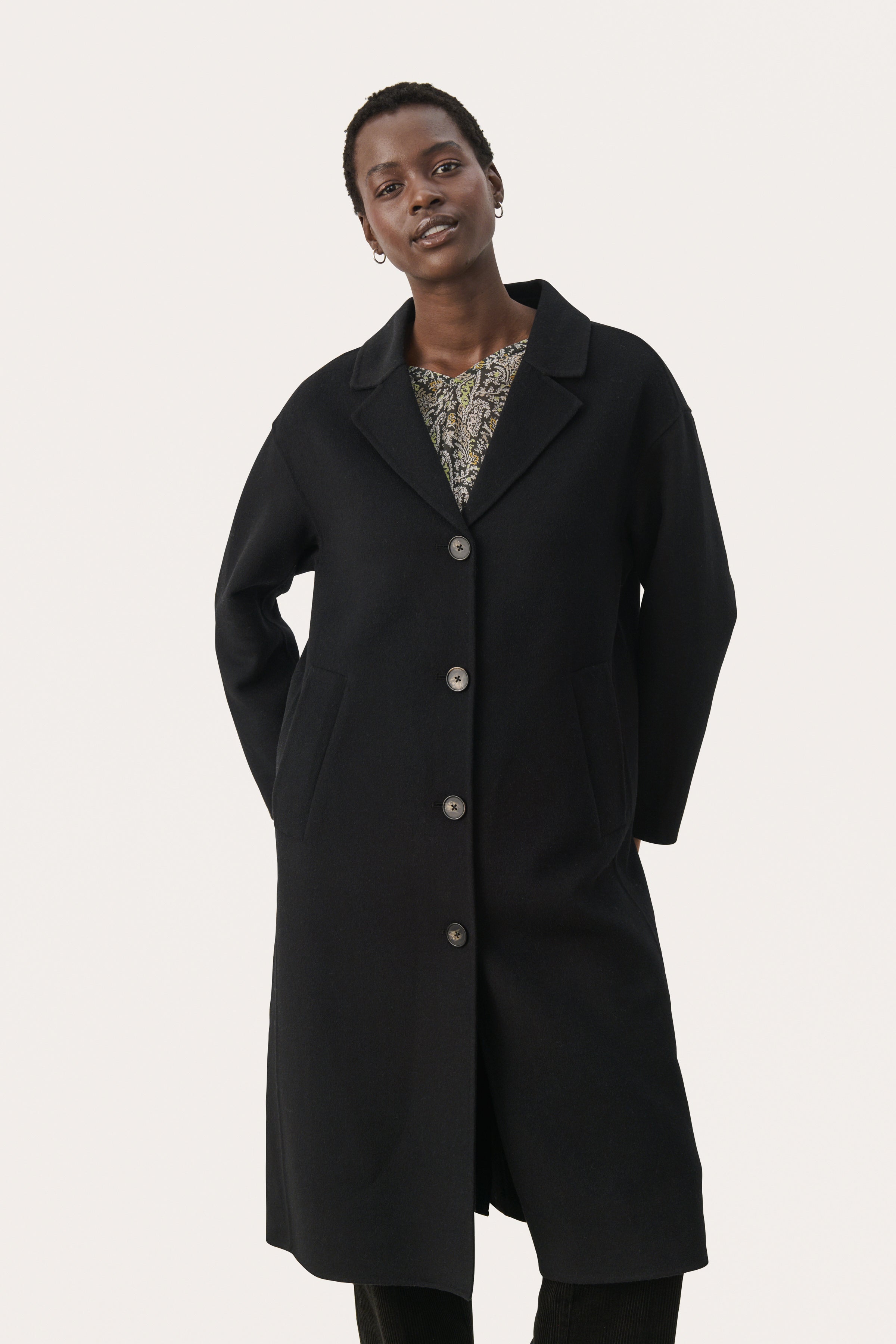 PART TWO LORELAI COAT - BLACK