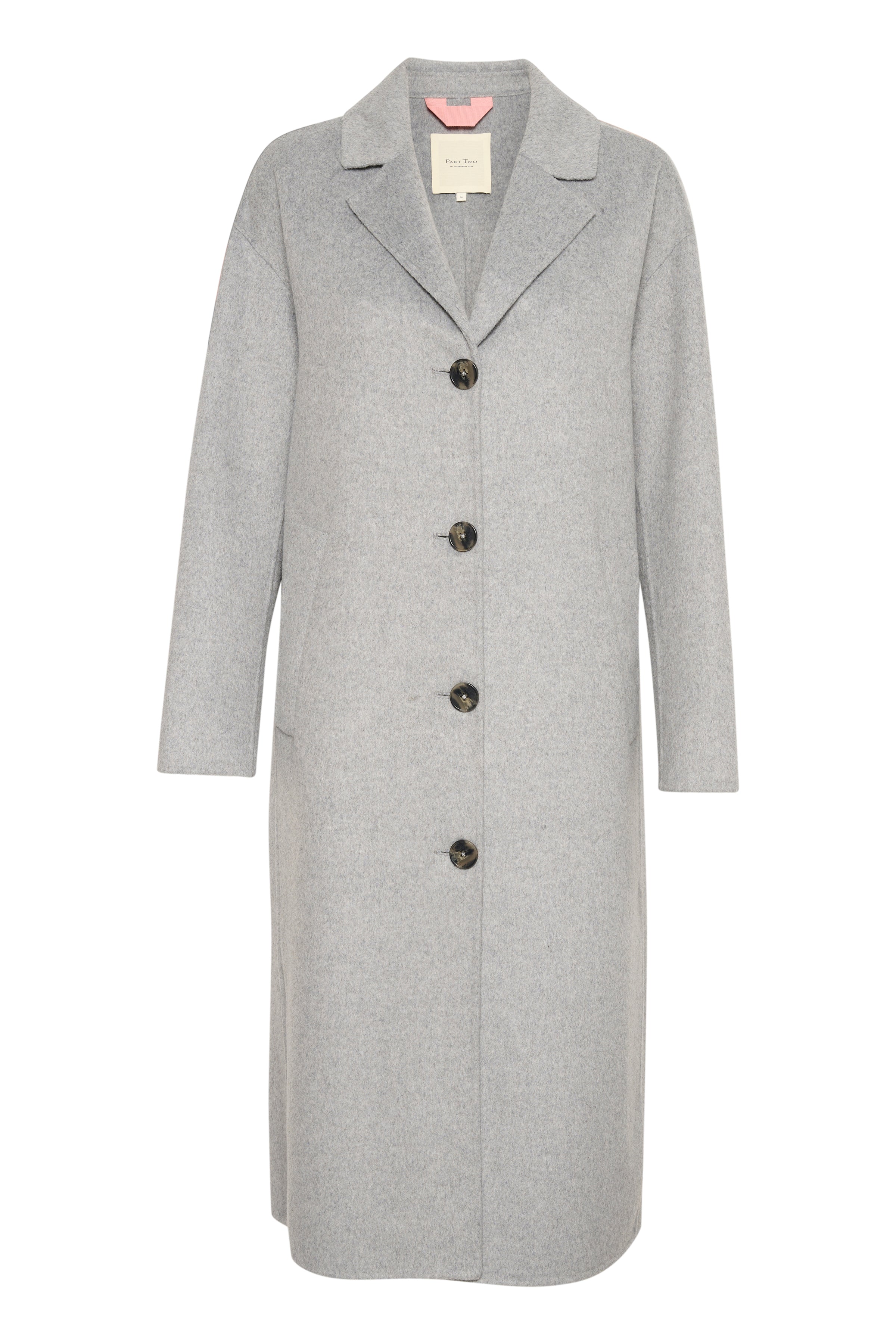 PART TWO LORELAI COAT - GREY MELANGE
