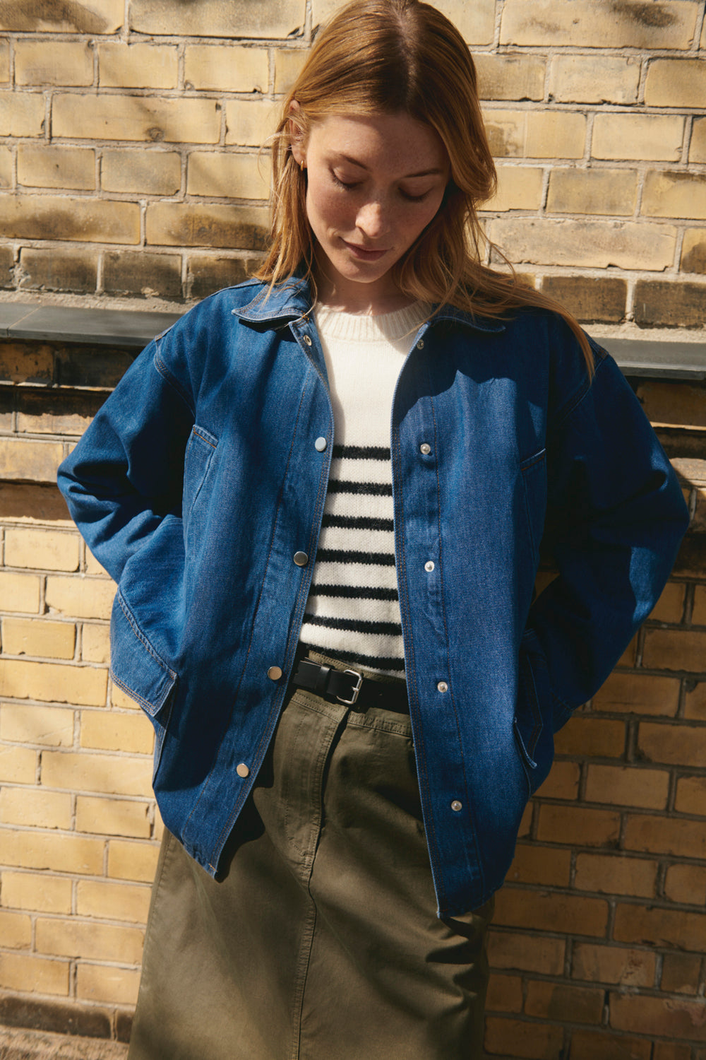 PART TWO ELMIRA JACKET - BLUE DENIM