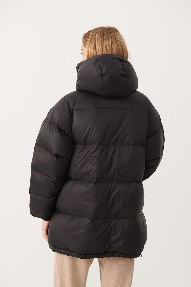 PART TWO KEI COAT - BLACK