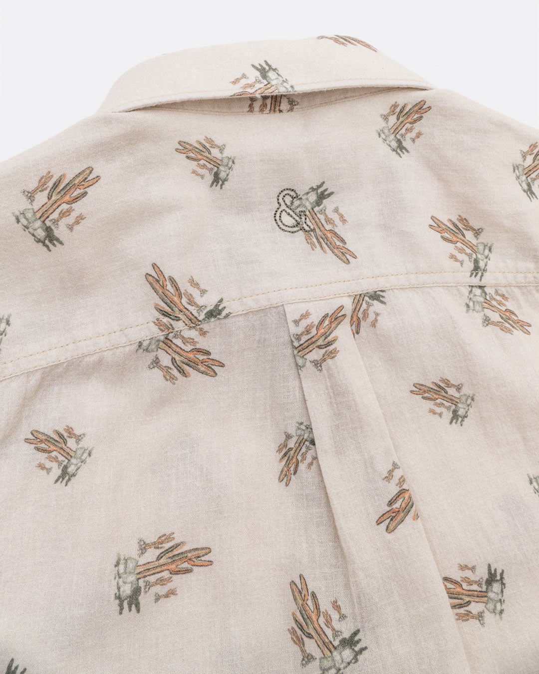 COLOURS + SONS SHIRT - CACTUS PRINT
