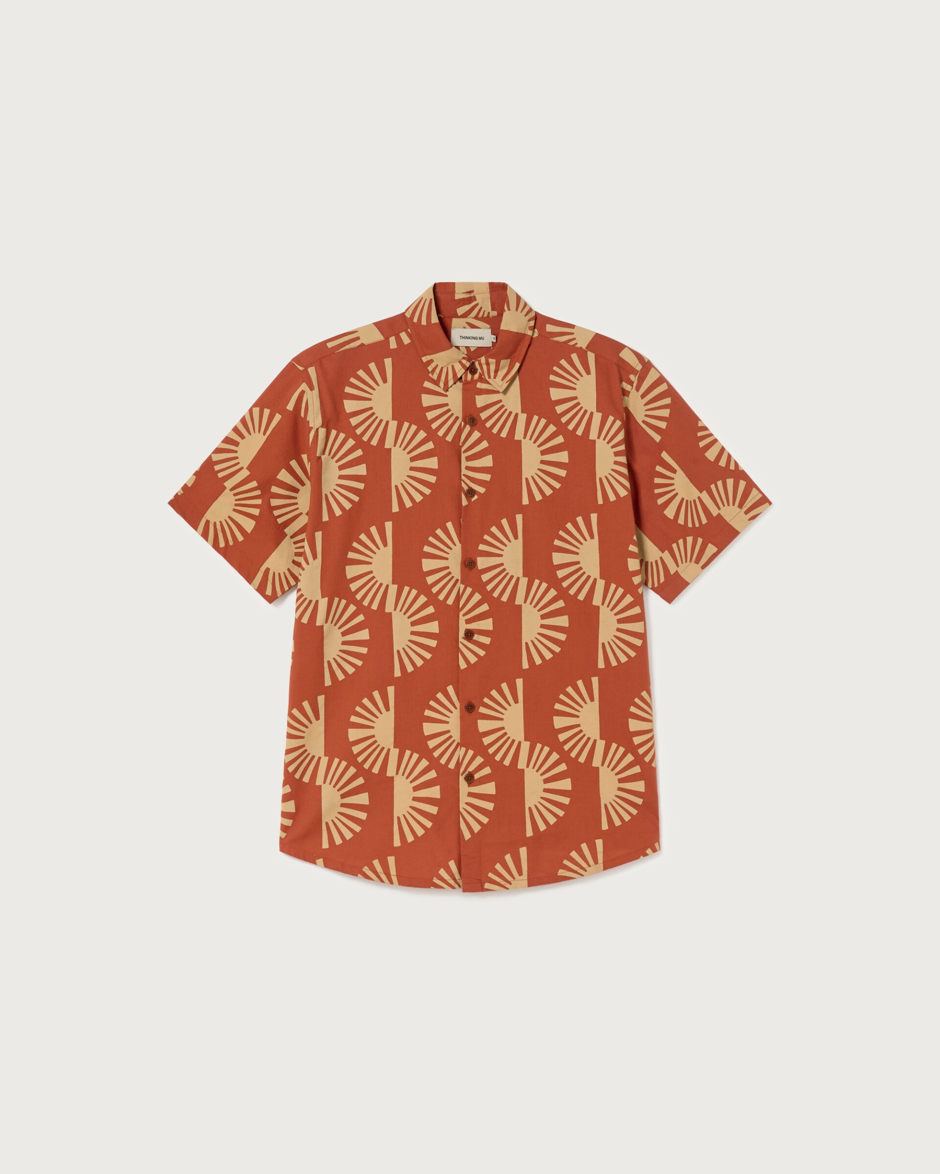 THINKING MU BIG MIGDIA SHIRT - CLAY RED