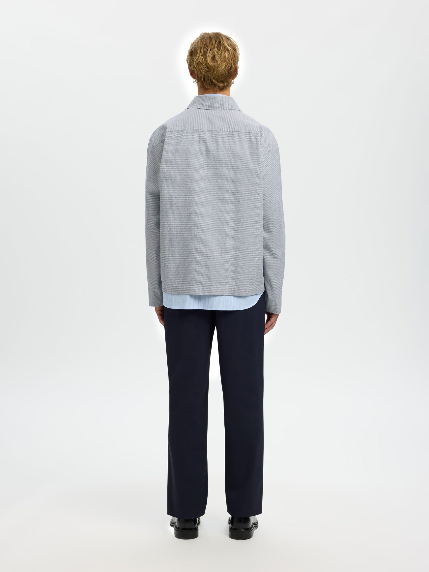 OVERSHIRT - BLUE MIRAGE - SELECTED HOMME