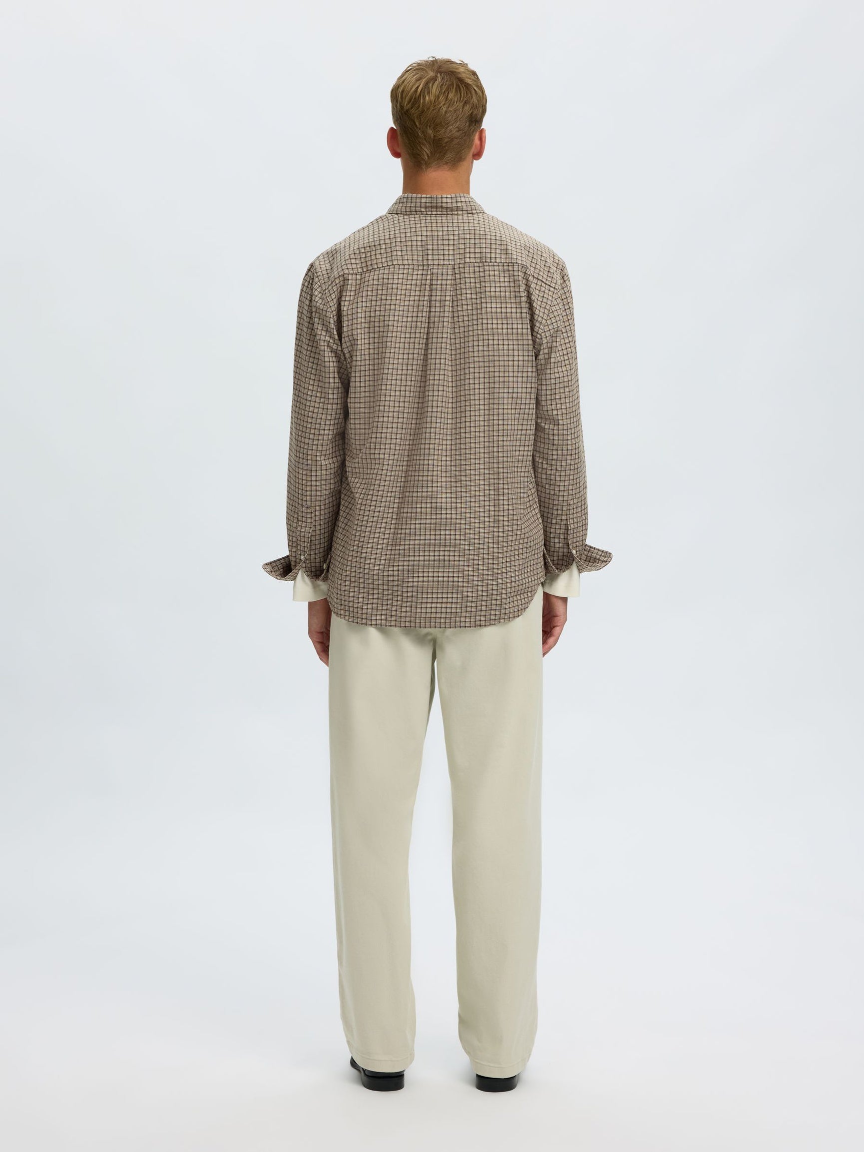 SHIRT - CHOC CHIP/MULTI - SELECTED HOMME