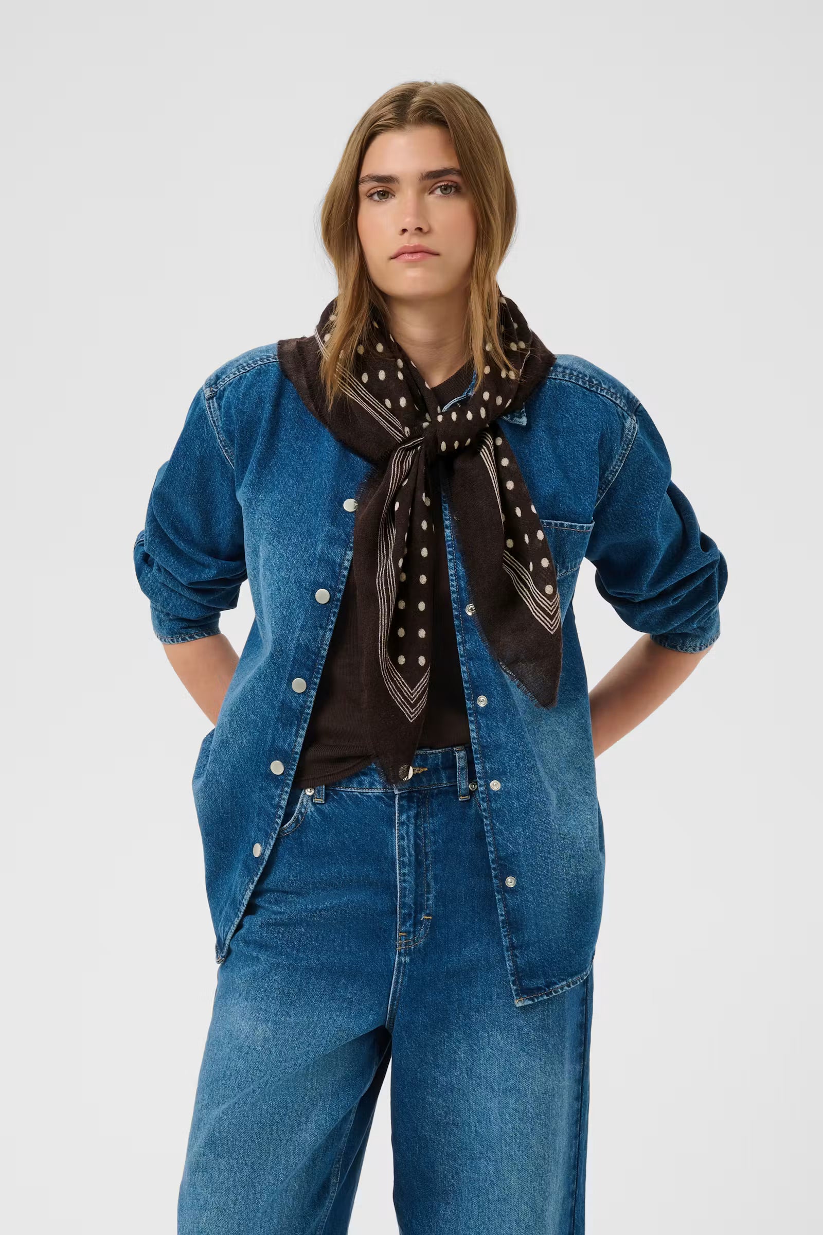 CELESTA SCARF - MOLE DOT - PART TWO
