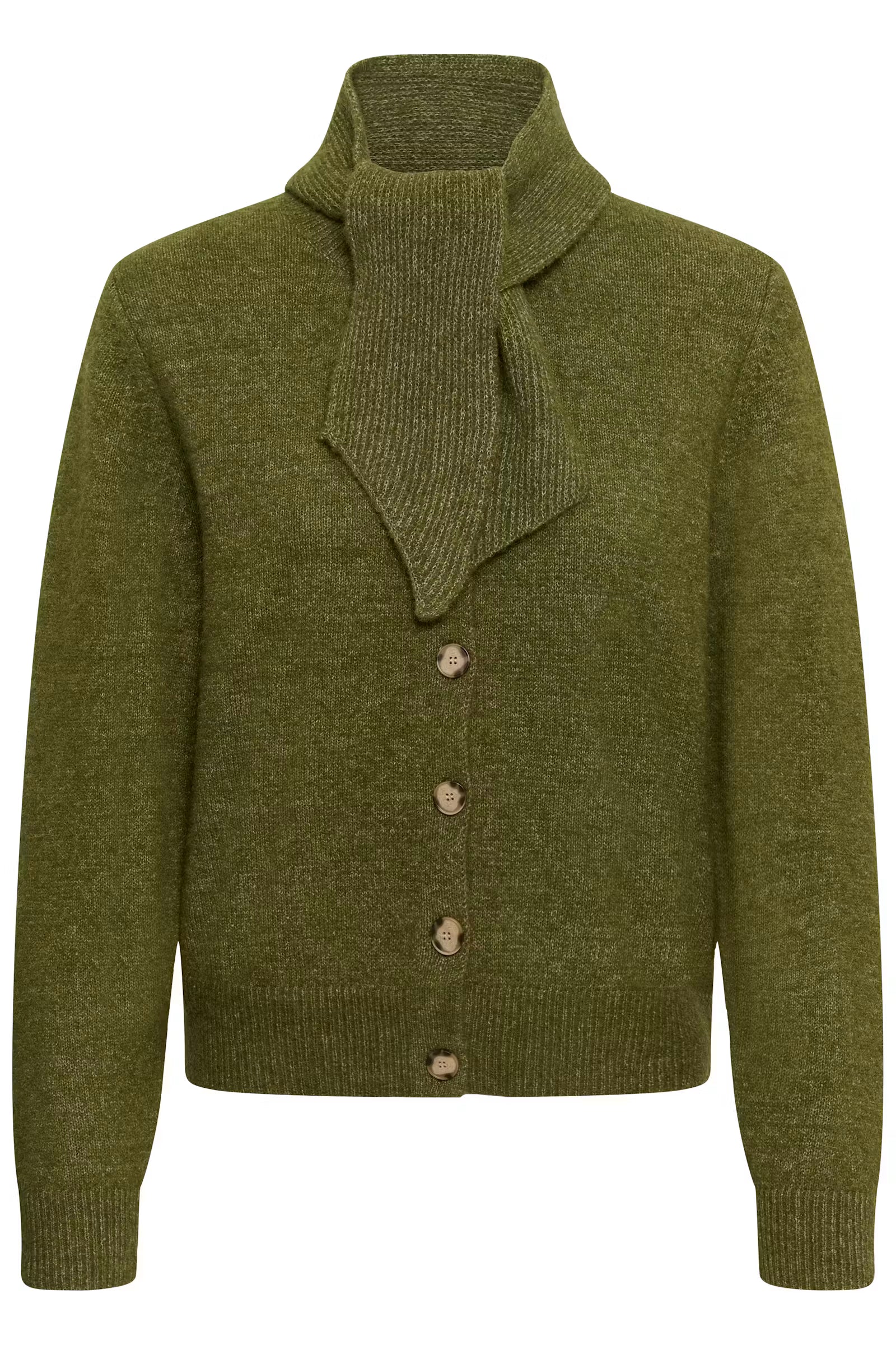 CHANIE CARDIGAN - GREEN MEL - PART TWO