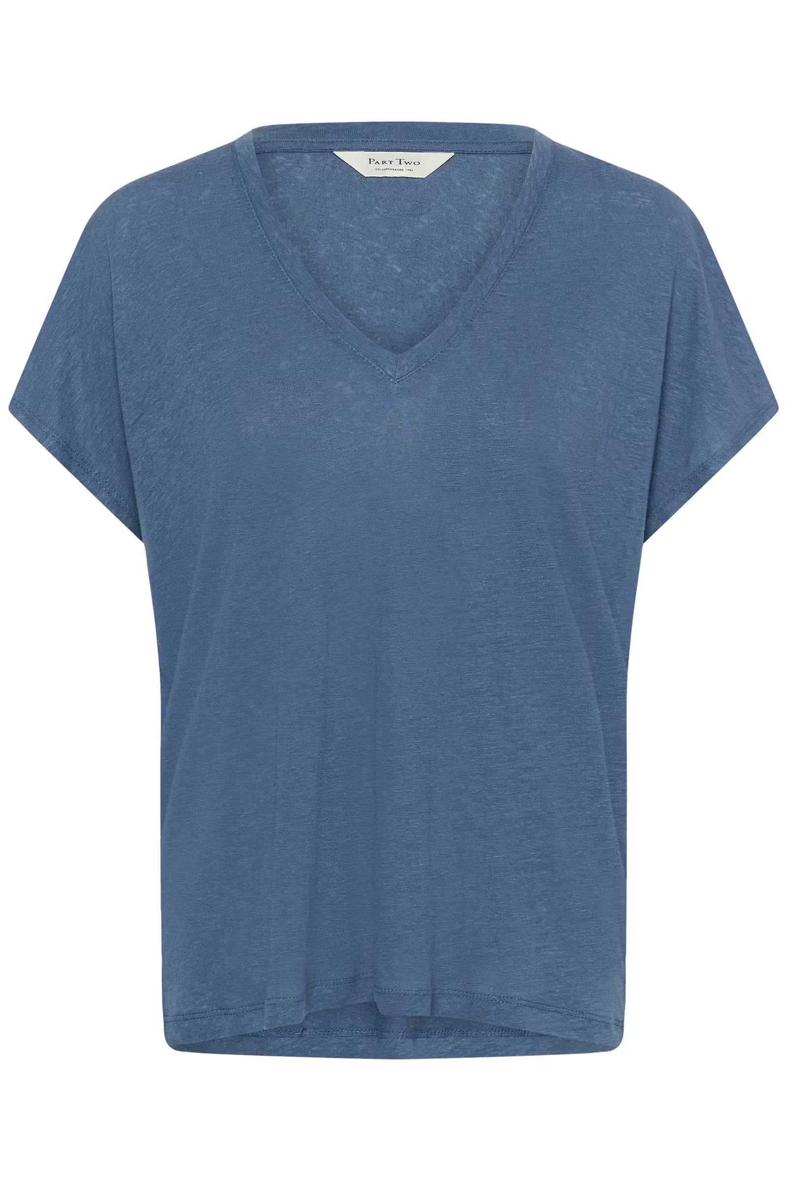 PART TWO AXELINE TEE - BLUE INDIGO