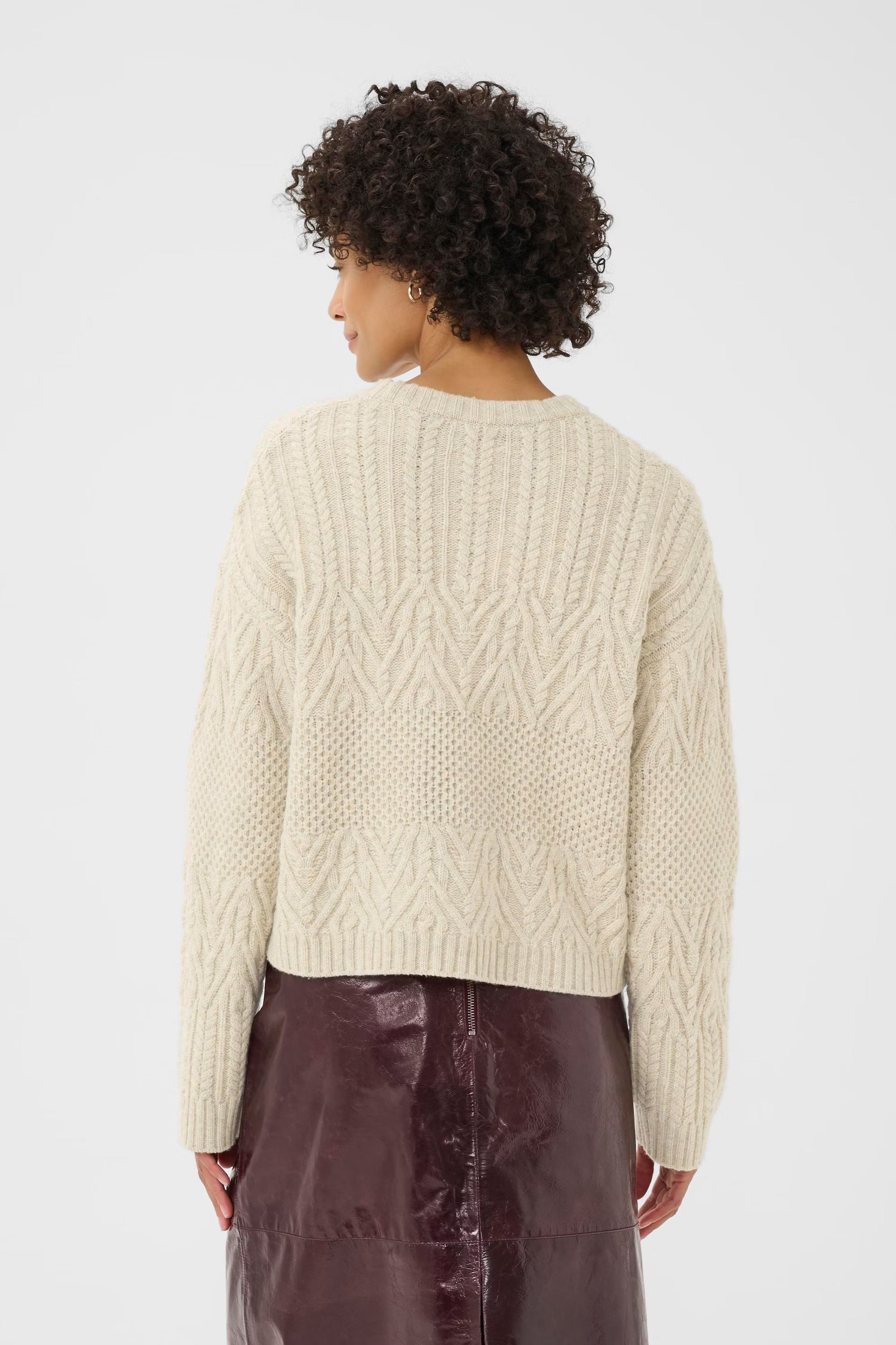 PART TWO SINDY KNIT - FRENCH OAK MEL