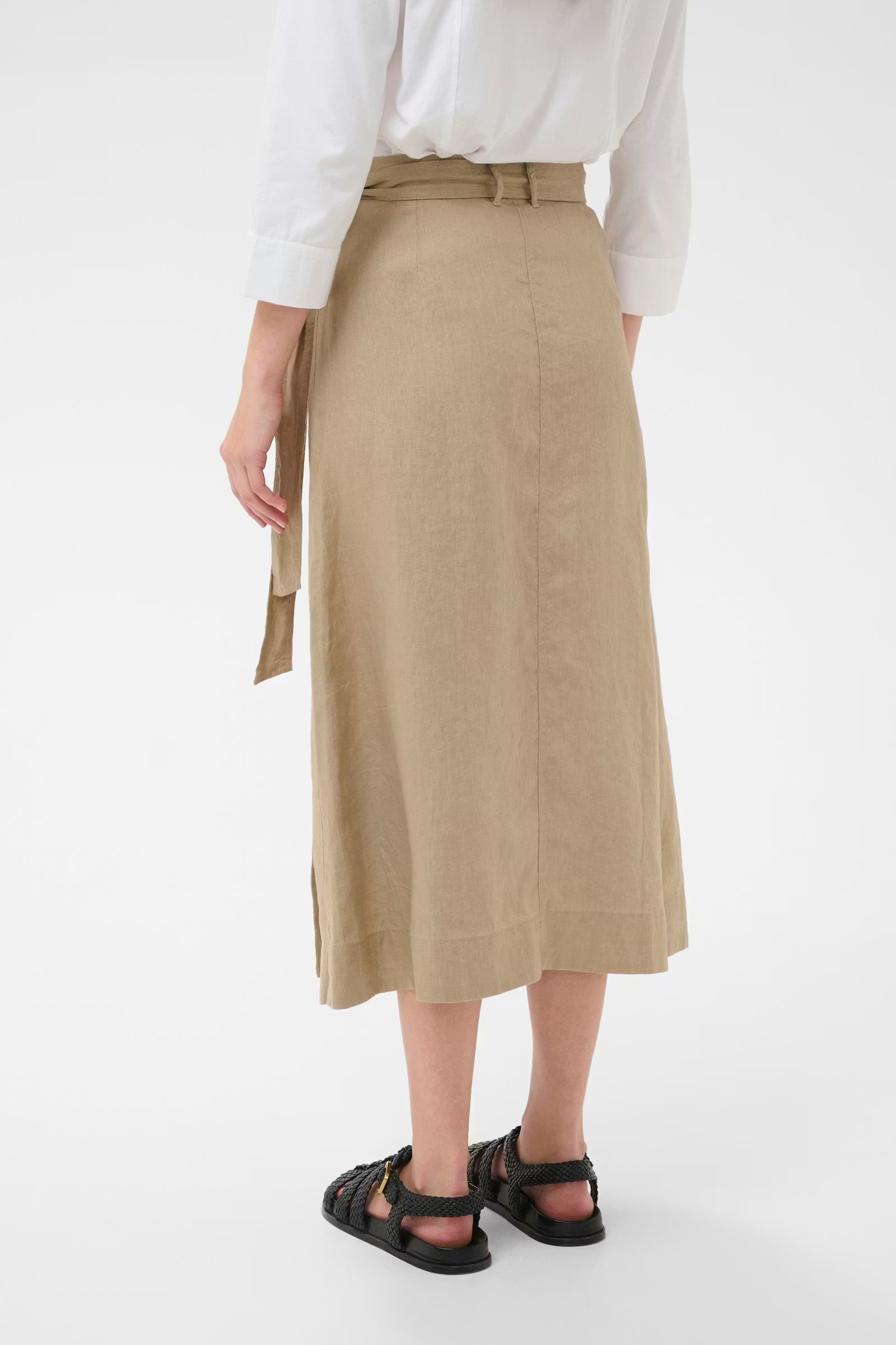 PART TWO ARBELLA SKIRT - SILVER MINK