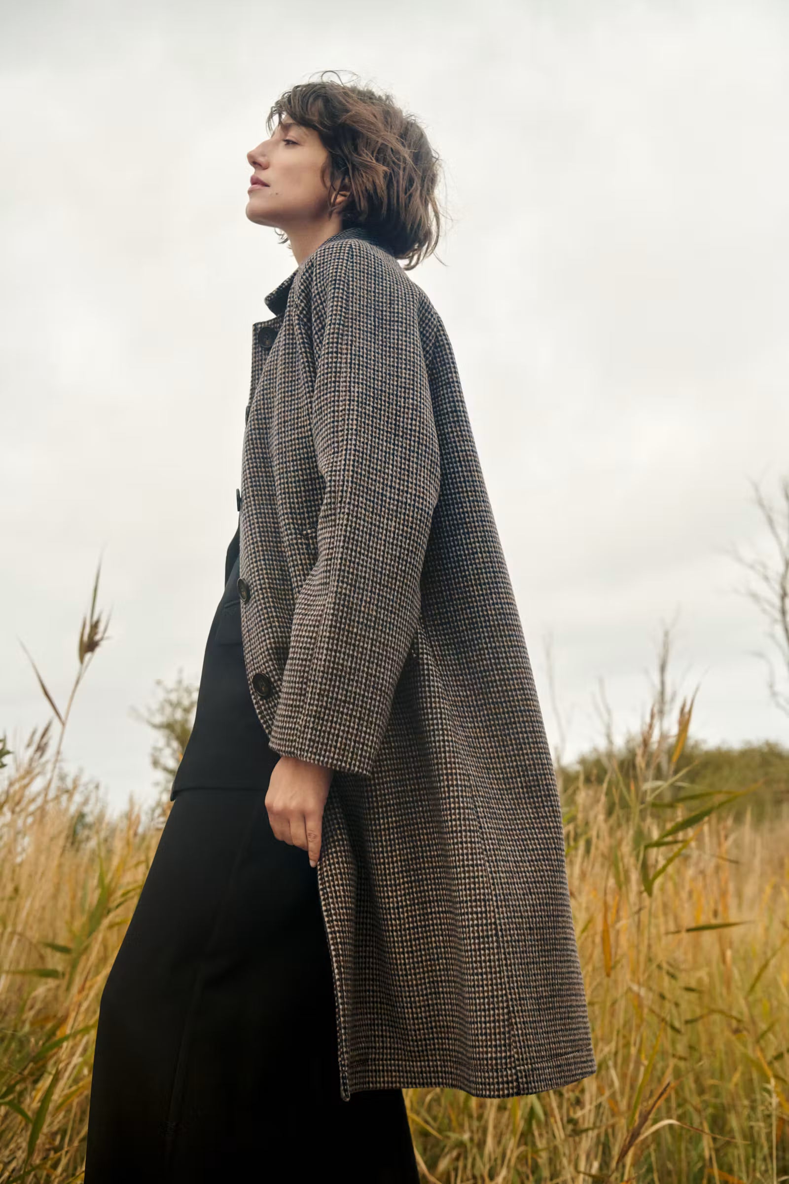 CATHERIN COAT - SMALL CHECK - PART TWO