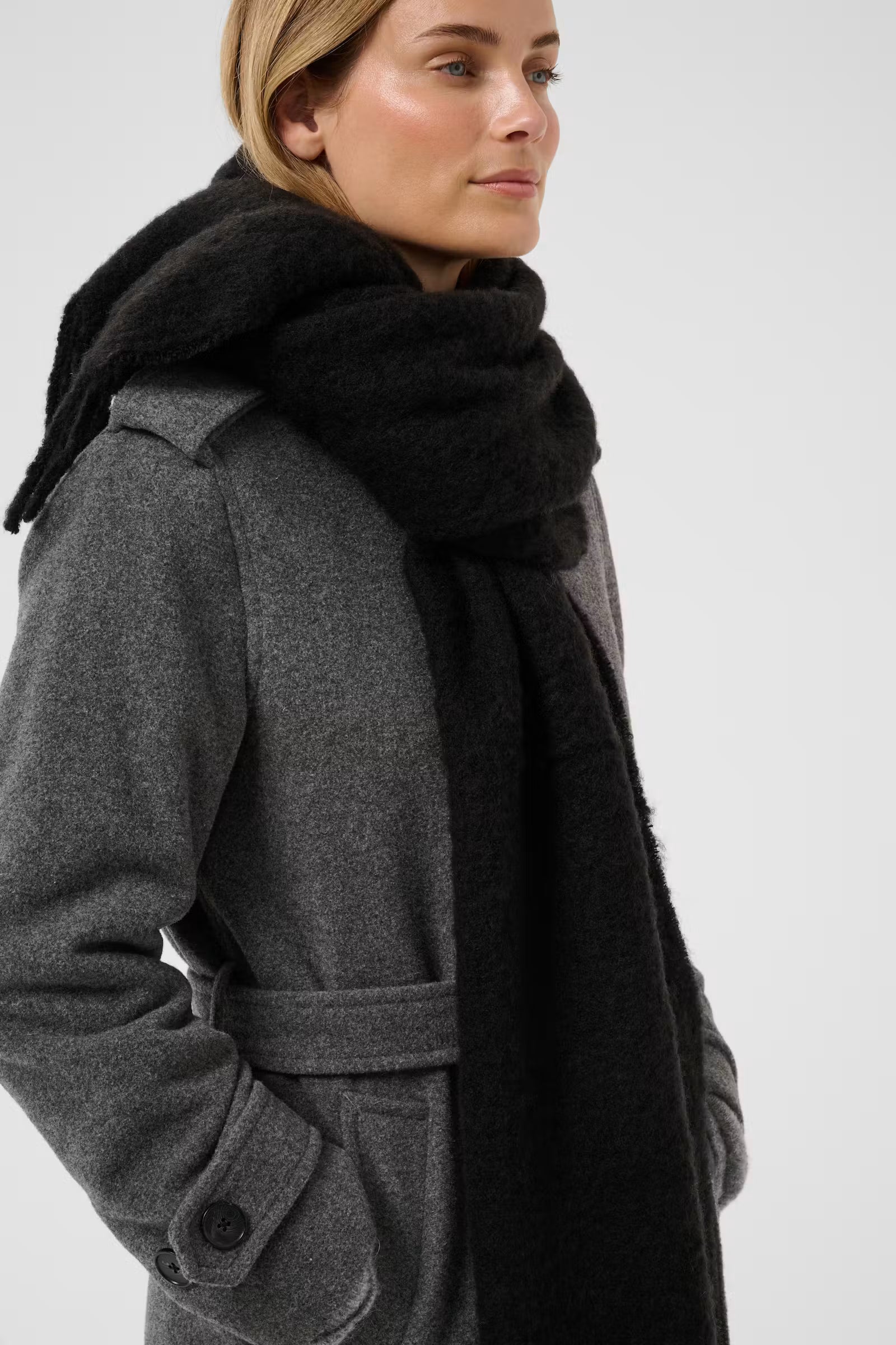 CHALENA SCARF - BLACK - PART TWO