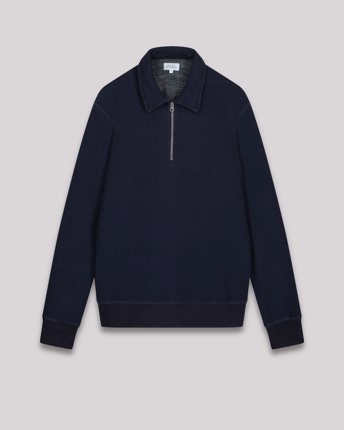 HARTFORD POLO SWEATSHIRT - INDIGO