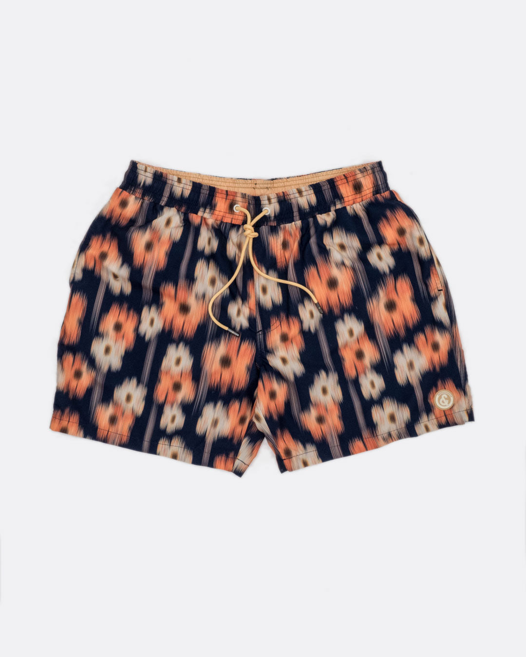 COLOURS + SONS SWIM SHORTS -  BLURRED FLOWERS